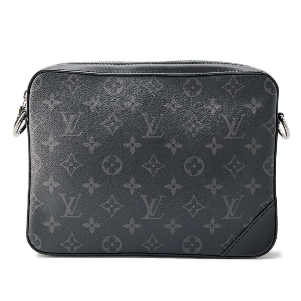 Louis Vuitton Shoulder Bag Monogram Eclipse Black Reverse Trio Messenger Black
